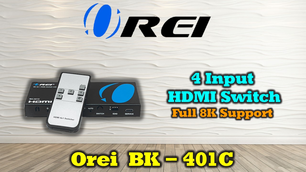 Amazon.com: OREI 8K 4x1 USB-C/HDMI 2.1 Switch 4K @ 120hz Switcher